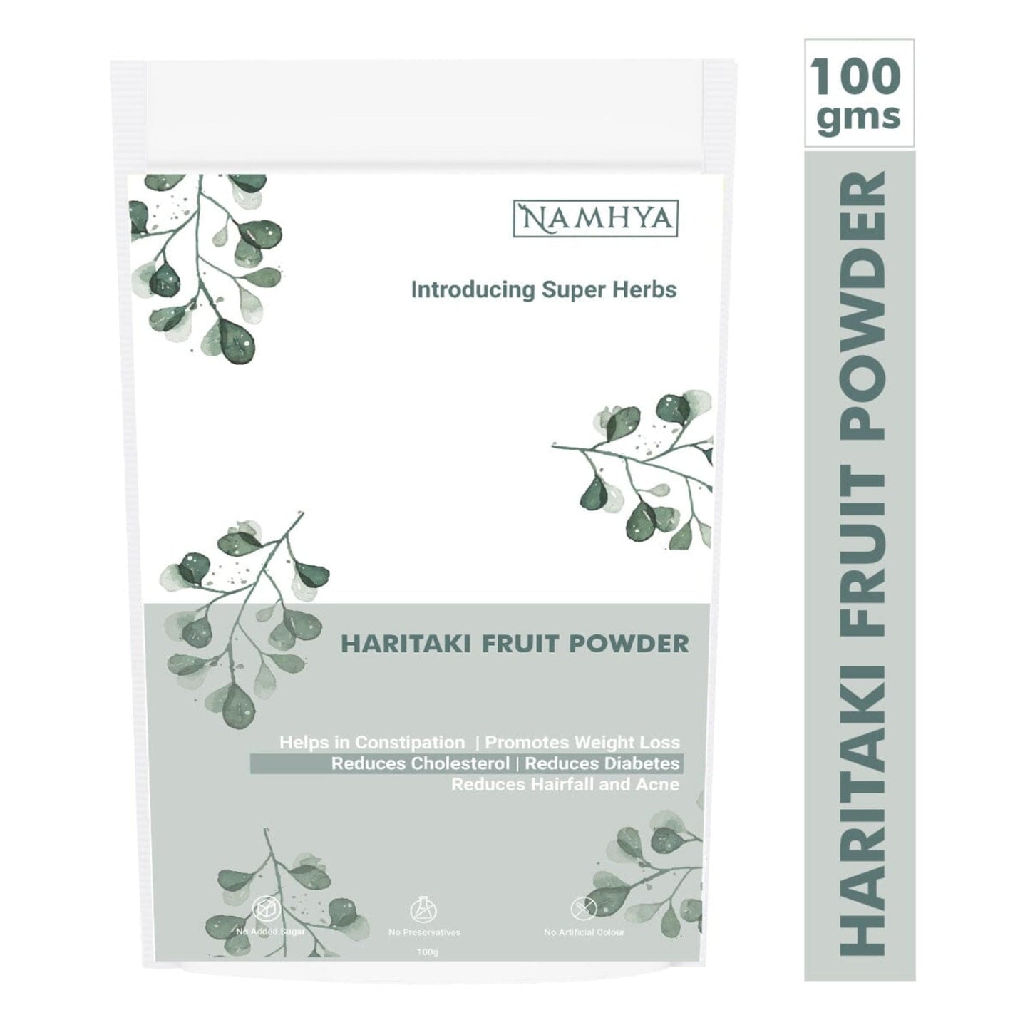 Namhya Haritaki or Harad (100g X 2) - for Good Immunity and Digestion (Pack of 2)