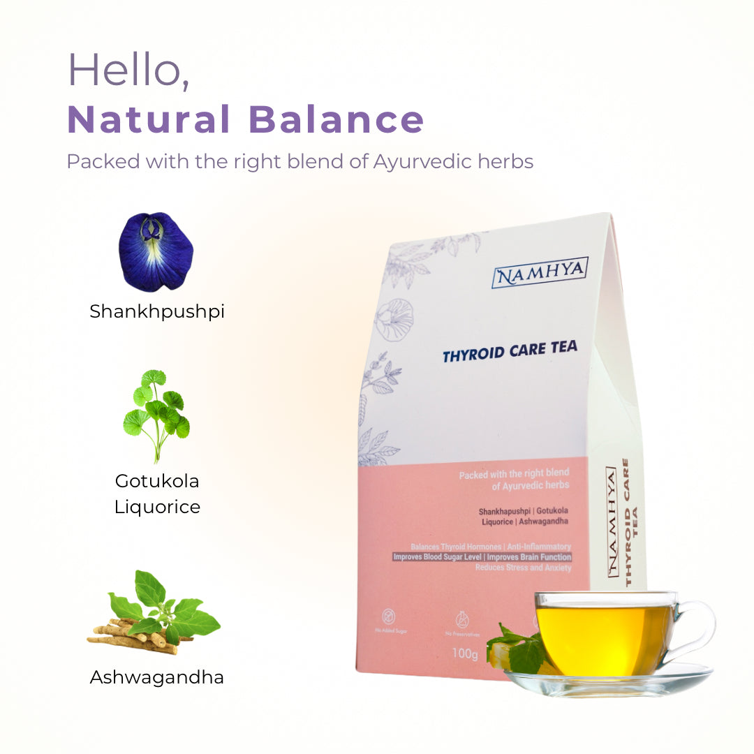 Namhya Thyroid Care Tea For Hypothyroidism
