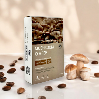Mushroom Coffee | Lion’s Mane, Reishi & More| Mind-Boosting, Jitter-Free Energy | Focus - Immunity - Energy