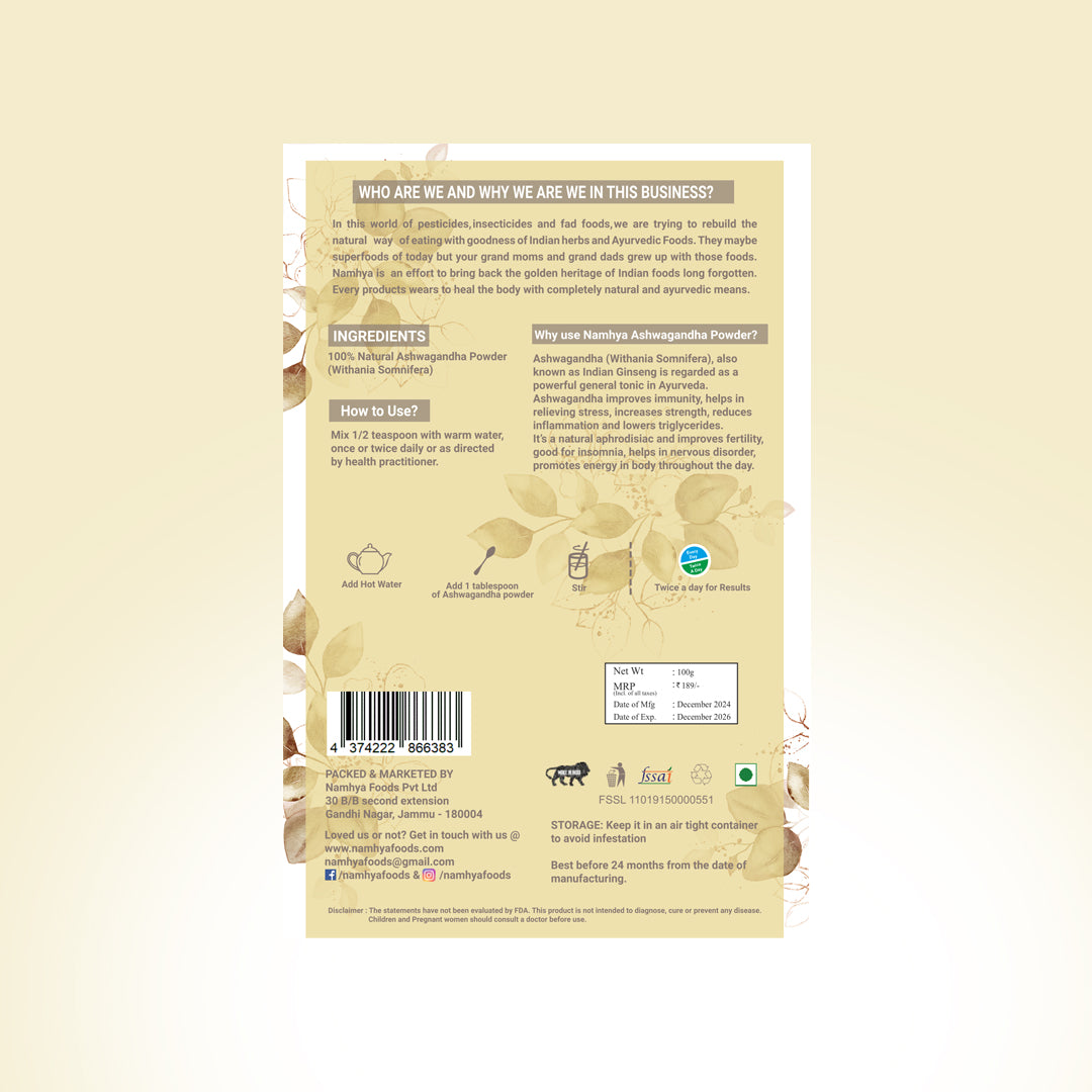 Namhya Original Ashwagandha