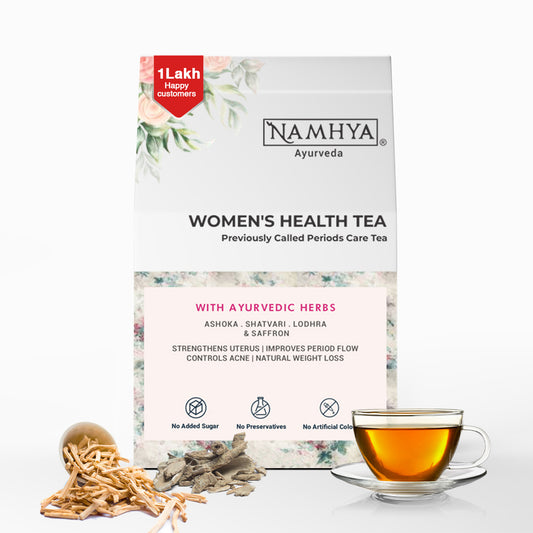 Women's Hormonal Balance Tea | Ayurvedic Blend for PCOS, Menstrual Relief & Pain-Free Periods | 50 Tea Bags | Sip - Balance - Thrive