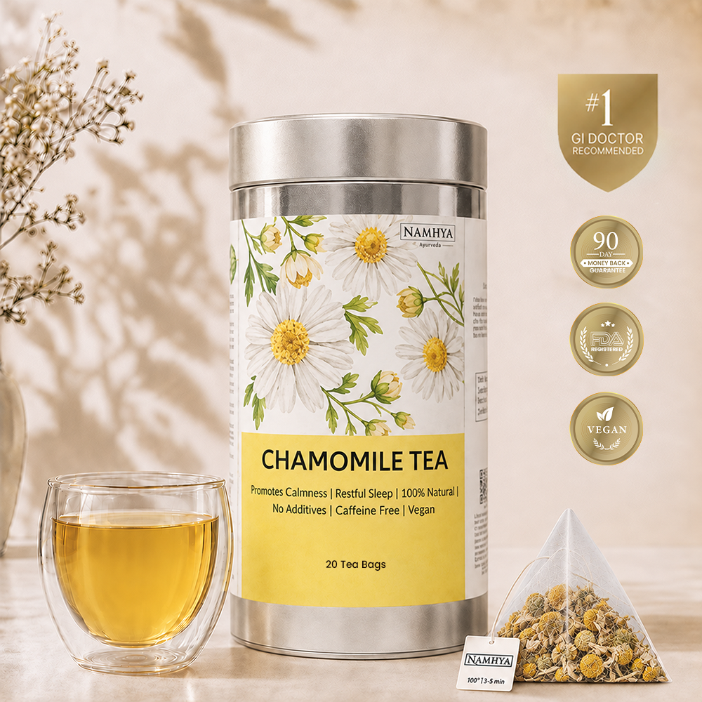 Namhya Chamomile Tea | 100% Pure | Promotes Calm | Sleepy Tea