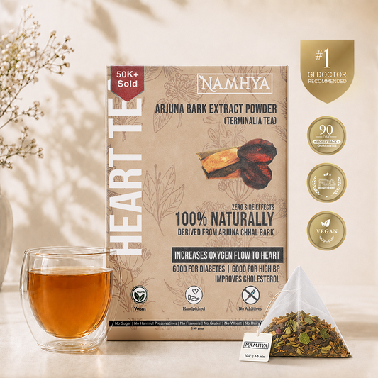Namhya Heart Tea - For High BP, Cholesterol and Overall Heart Health