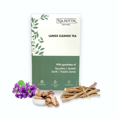 Lungs Cleanse Tea | Ayurvedic Superherbs | Breathe 2x better in 30 days