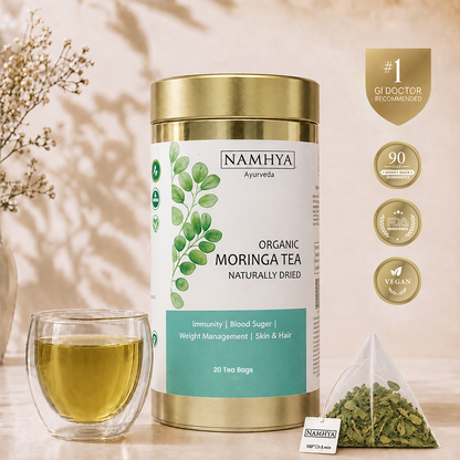 Organic Moringa Tea | 100% Pure | Weight Management | Skin and Hair Health | 20 Tea Bags