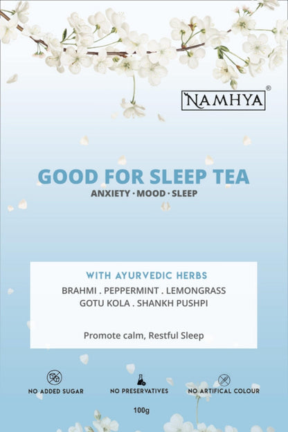 Namhya Good for Sleep Tea - Anxiety-Mood-Sleep