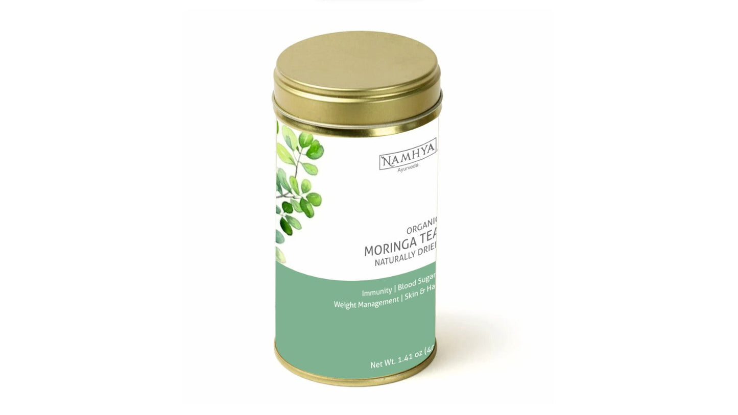 Organic Moringa Tea | 100% Pure | Weight Management | Skin and Hair Health | 20 Tea Bags