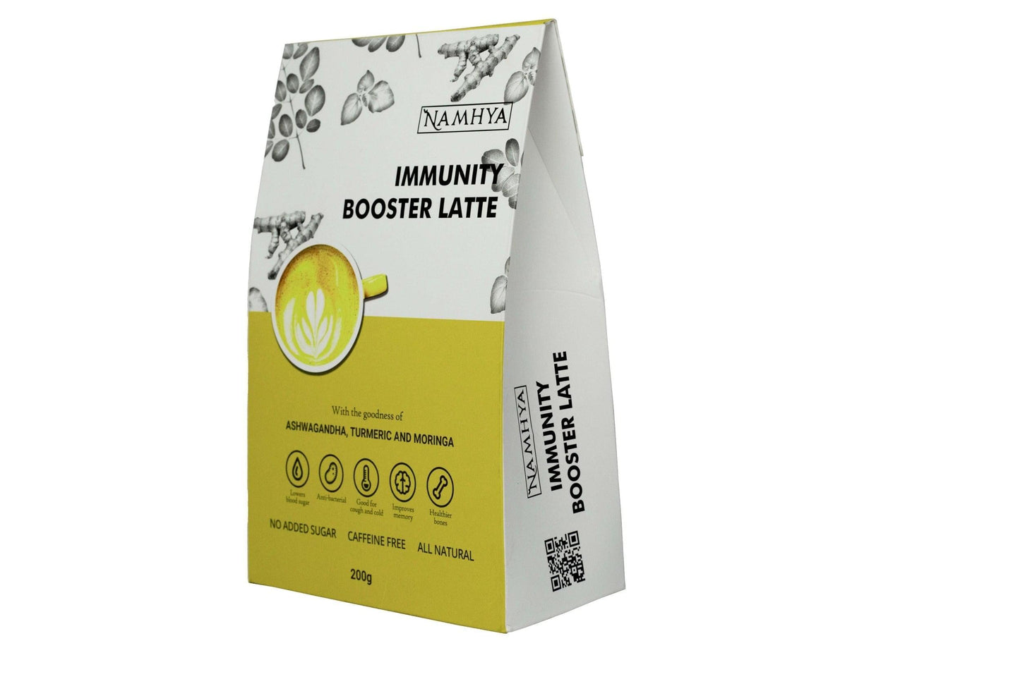 Namhya Immunity Booster Latte with Turmeric & Coconut flakes