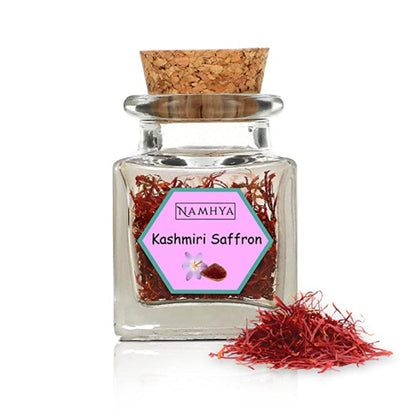 Namhya Kashmiri Saffron (Kishtwari) 1G - 100% Original Quality.